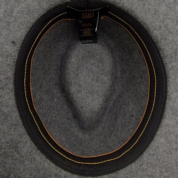 Frye Felt Panama Wool Fedora Hat Size M/L - Picture 7 of 10